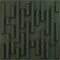 Ekena Millwork 19 5/8in. W x 19 5/8in. H Staggered Brick EnduraWall Decorative 3D Wall Panel Covers 2.67 Sq. Ft. WP20X20SBGHC - alternate 1